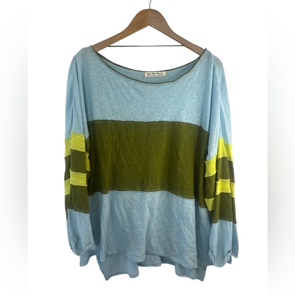 Free People Bobbi Striped Oversized Tee - Picture 5 of 11